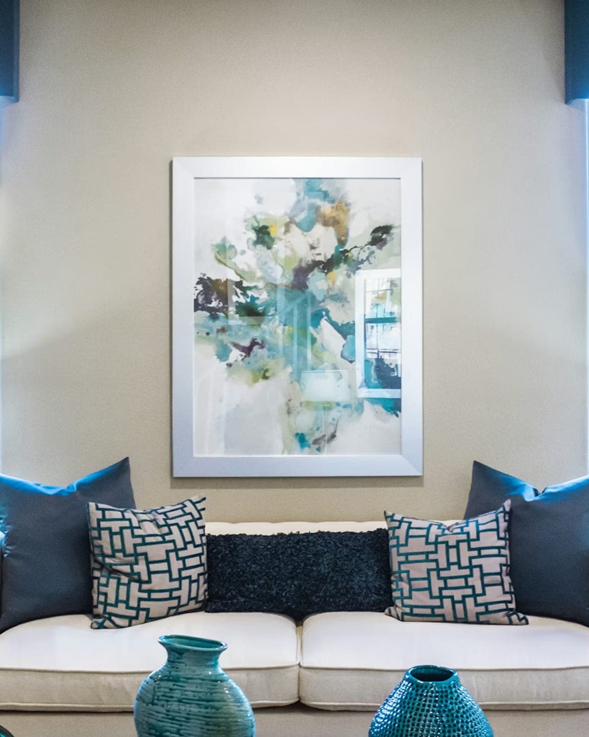 Furnished estate interior